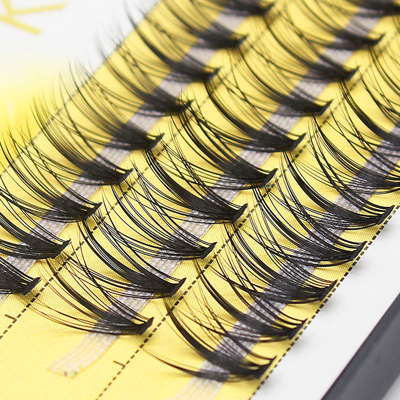 Eyelash Extension For Asian Eyes - Kimcci 60 バンドルミンクまつげエクステンションナチュラル 3D ロシアボリュームつけまつげ個別 20D