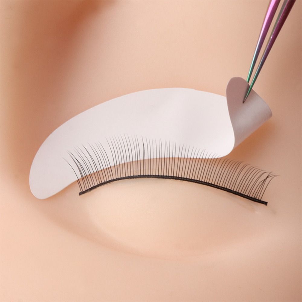 まつげエクステ用ジェルパッチ,100パーツセット,ナチュラル - Eyelash Extension For Asian Eyes のレビューと価格