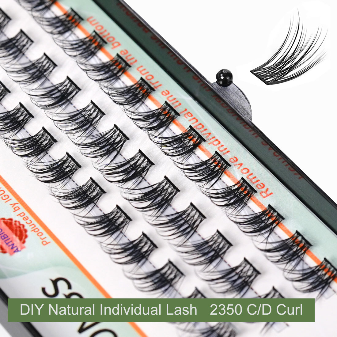 OEM ODM ラッシュクラスター DIY 個別まつげエクス - Eyelash Extension For Asian Eyes のレビューと価格