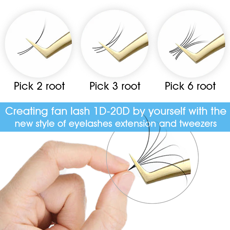 男性のための古典的な不規則なまつ毛の延長,自然な効果のフェザ - Eyelash Extensions Classic のレビューと価格