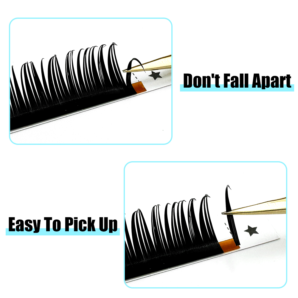 アボニーウェットスパイクまつげエクステンションフラットクラシ - Eyelash Extensions Classic のレビューと価格