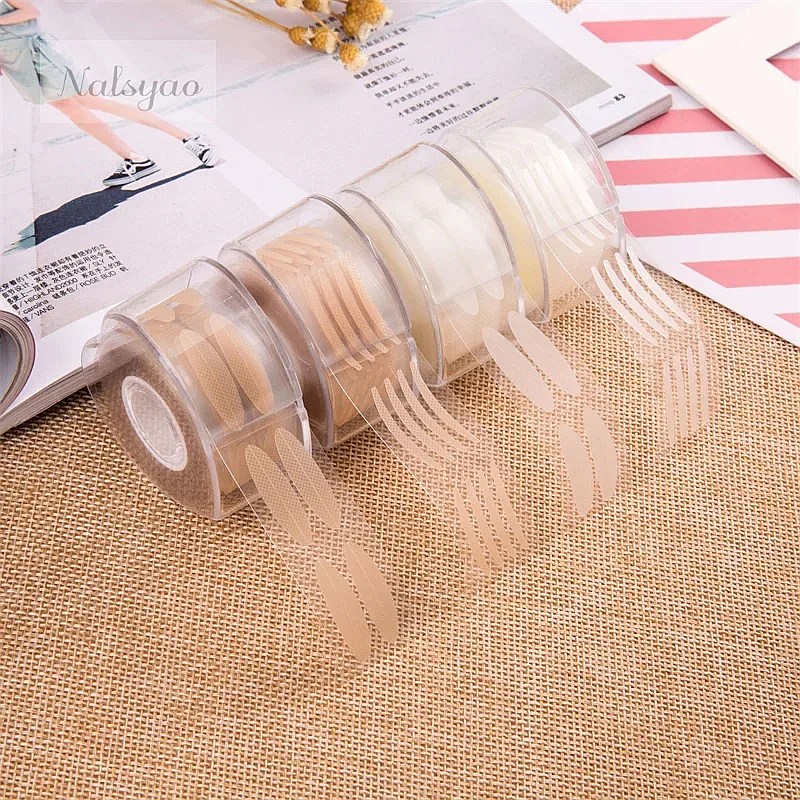 600個入り、二重に折りたたんで使用する、目立たないレース素 - Eyelash Extension Double Lash のレビューと価格