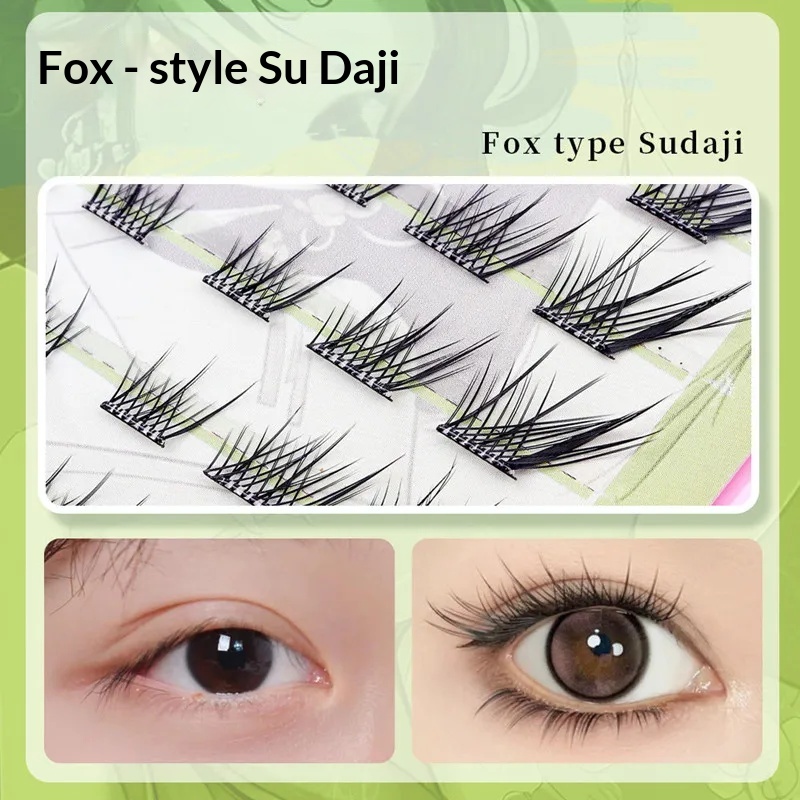 ボリュームのある接着剤不使用の自己粘着つけまつげコミックフォ - Eyelash Extension Glue For Sensitive Eyes のレビューと価格