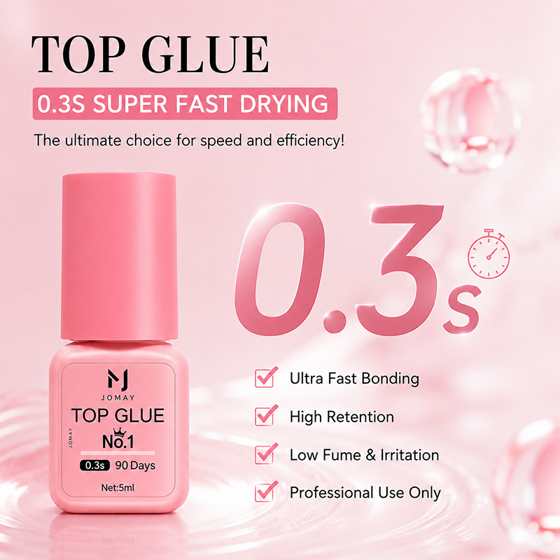 JOMAY まつげエクステグルー 0.3S-2S エクストラ - Eyelash Extension Glue For Sensitive Eyes のレビューと価格
