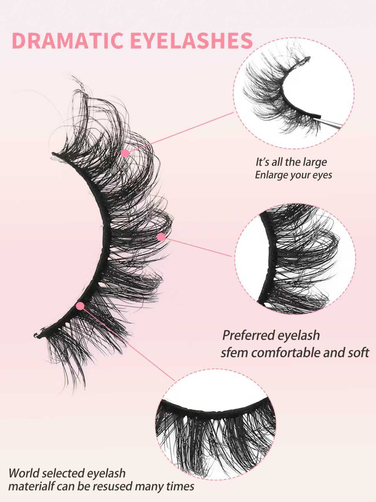フォックスアイつけまつげ Dカール クラスターラッシュ ブッ - Lashes Eyelash Extension のレビューと価格