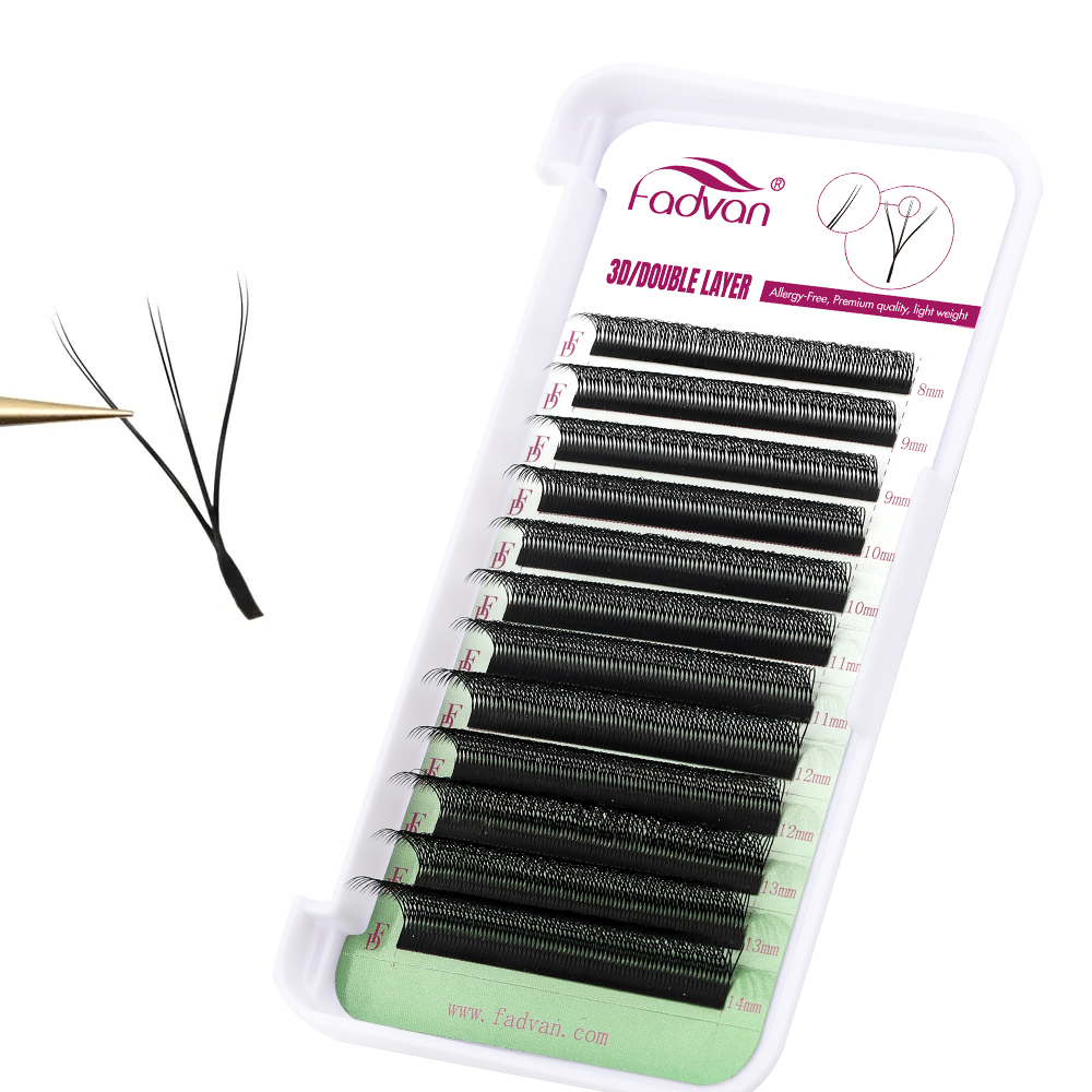 FADVAN 6D-W 形状まつげエクステンション (3D  - Eyelash Extension For Asian Eyes のレビューと価格