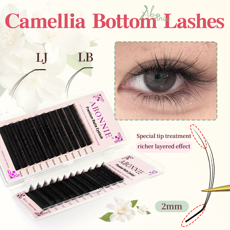 アボニーLJプレメイドボトムまつげ5-7mmカメリアまつげエ - Eyelash Extensions Classic のレビューと価格