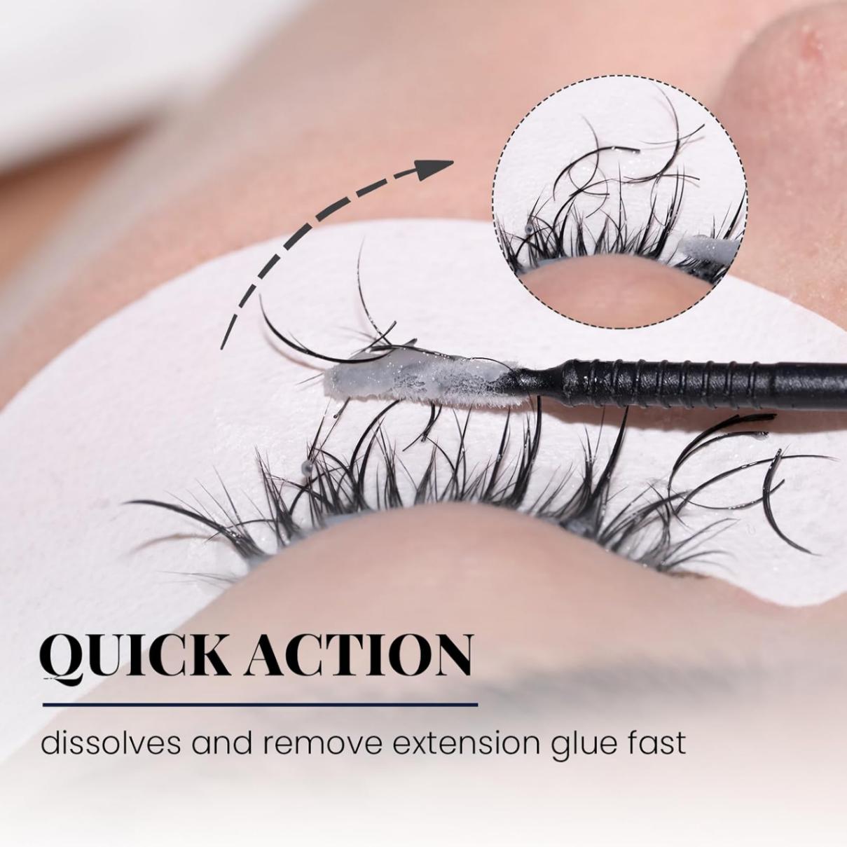 ゴーリーまつげエクステリムーバークリーム 敏感な目にも安全  - Eyelash Extension Glue For Sensitive Eyes のレビューと価格