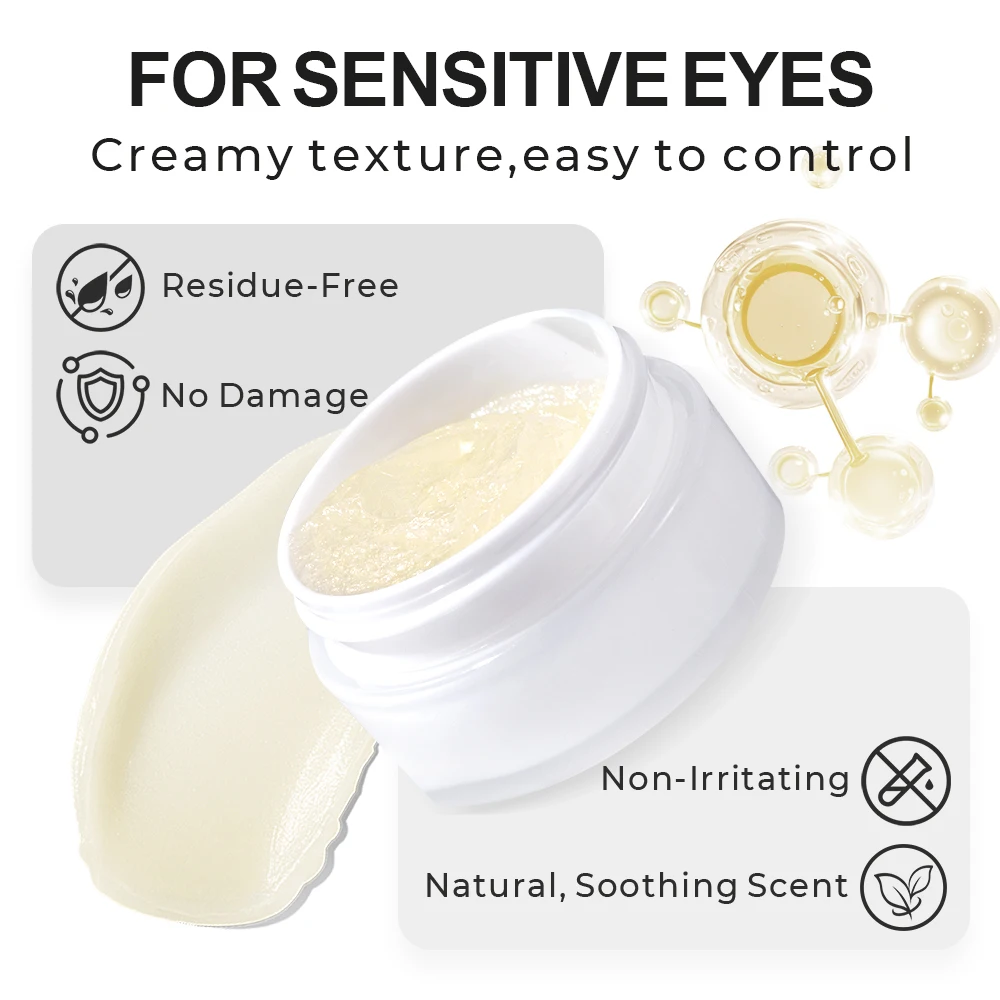 ゴーリー 5/10個入り プロ用まつげグルーリムーバークリー - Eyelash Extension Glue For Sensitive Eyes のレビューと価格