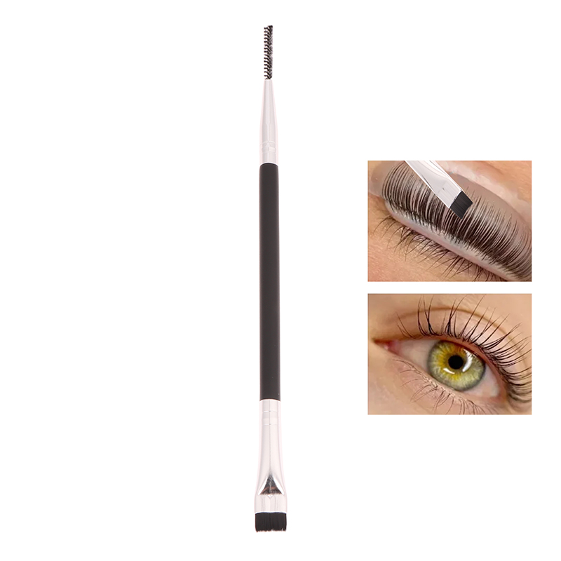 ダブルヘッドまつげパーマリフティングブラシ ポータブルラミネ - Eyelash Extension Double Lash のレビューと価格
