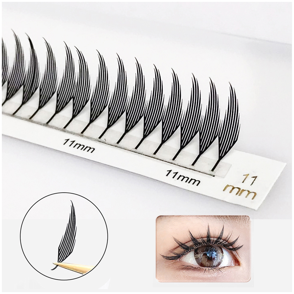 コミックスパイアまつげエクステンションナチュラル軽量カシミヤ - Funny Eyelash Extension のレビューと価格