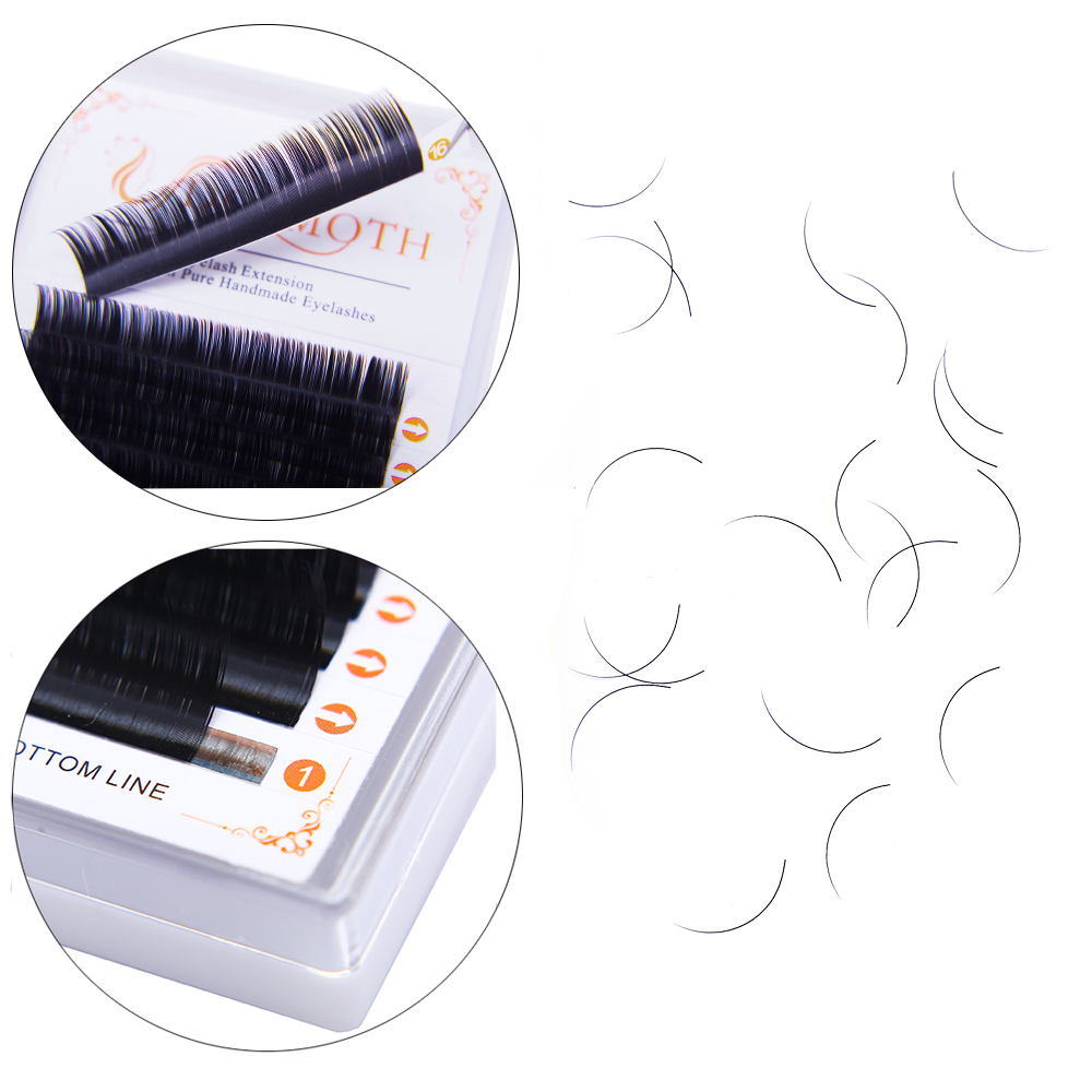 ドスモス-個別のまつげエクステ,アイメイク,16列,7〜16 - Eyelash Extension For Asian Eyes のレビューと価格