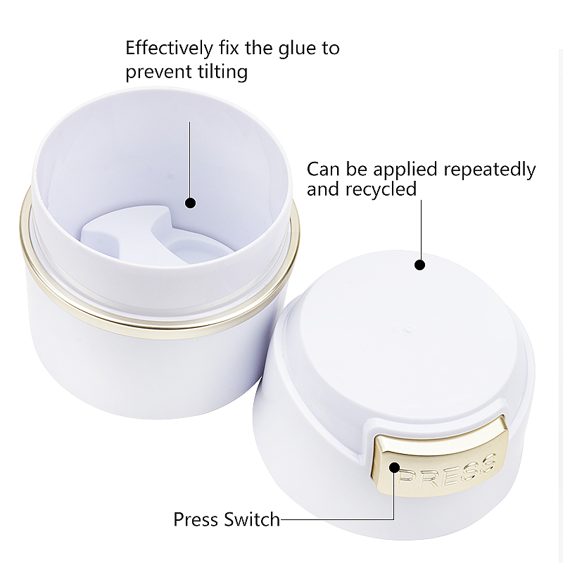 1 個まつげ接着剤貯蔵タンクコンテナラッシュリフティング個別 - Eyelash Extension Double Lash のレビューと価格