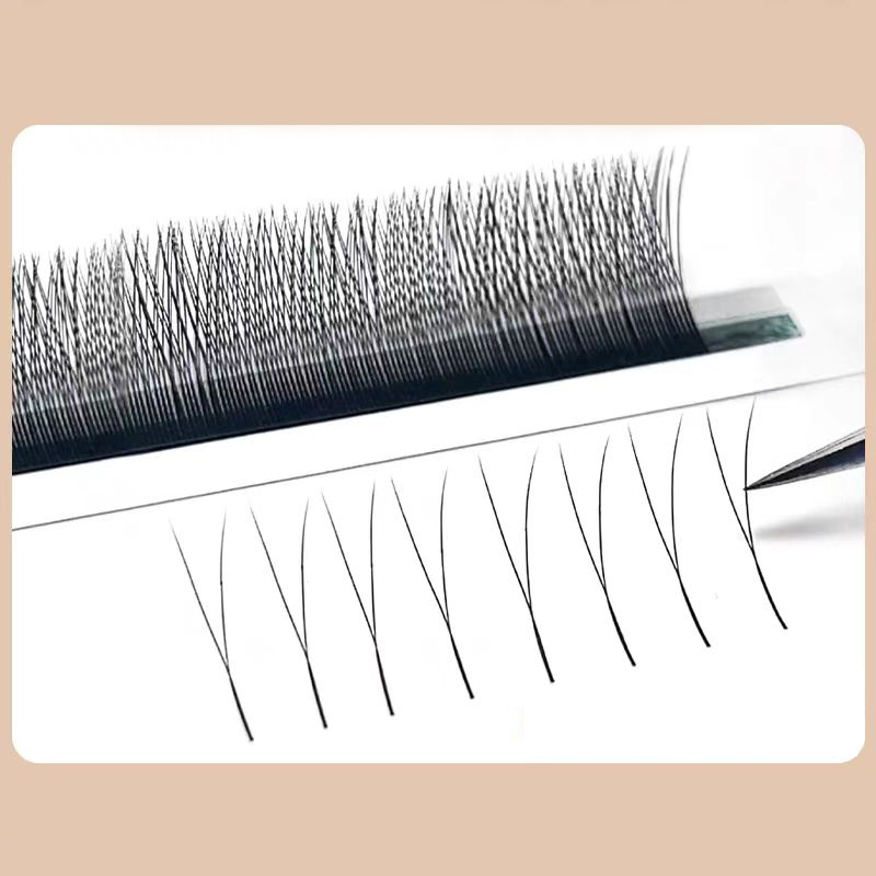 マリア 2D Y シェイプまつげハンドプレミアム 2D まつ - Eyelash Extension For Asian Eyes のレビューと価格