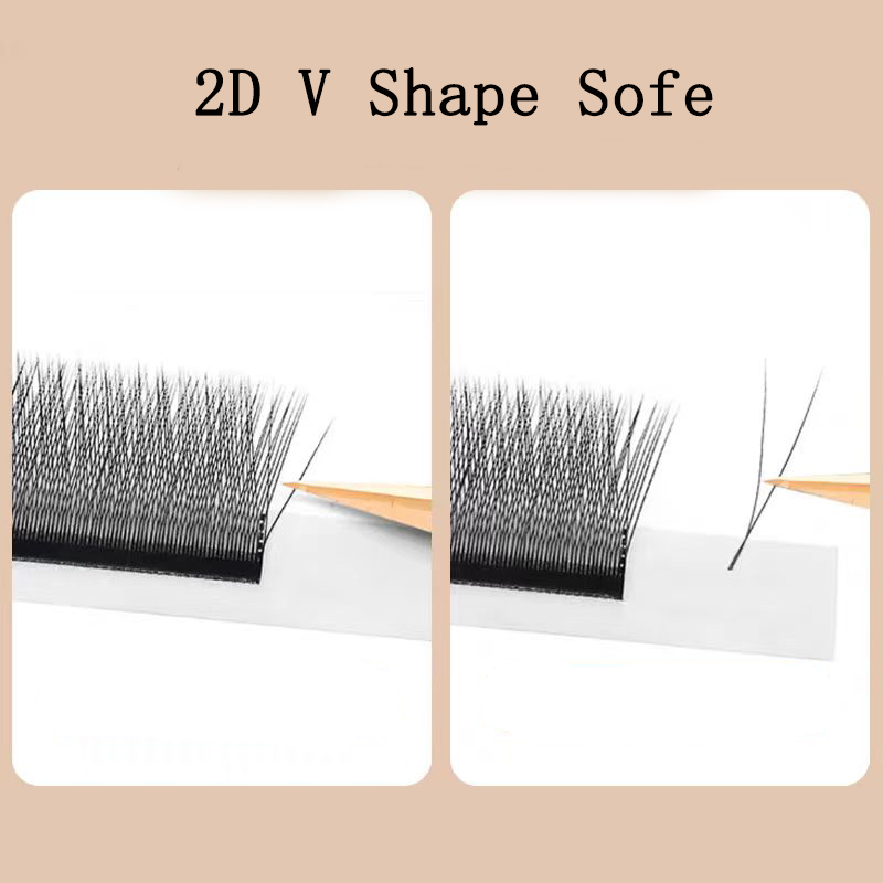 マリア 2D Y シェイプまつげハンドプレミアム 2D まつ - Eyelash Extension For Asian Eyes のレビューと価格