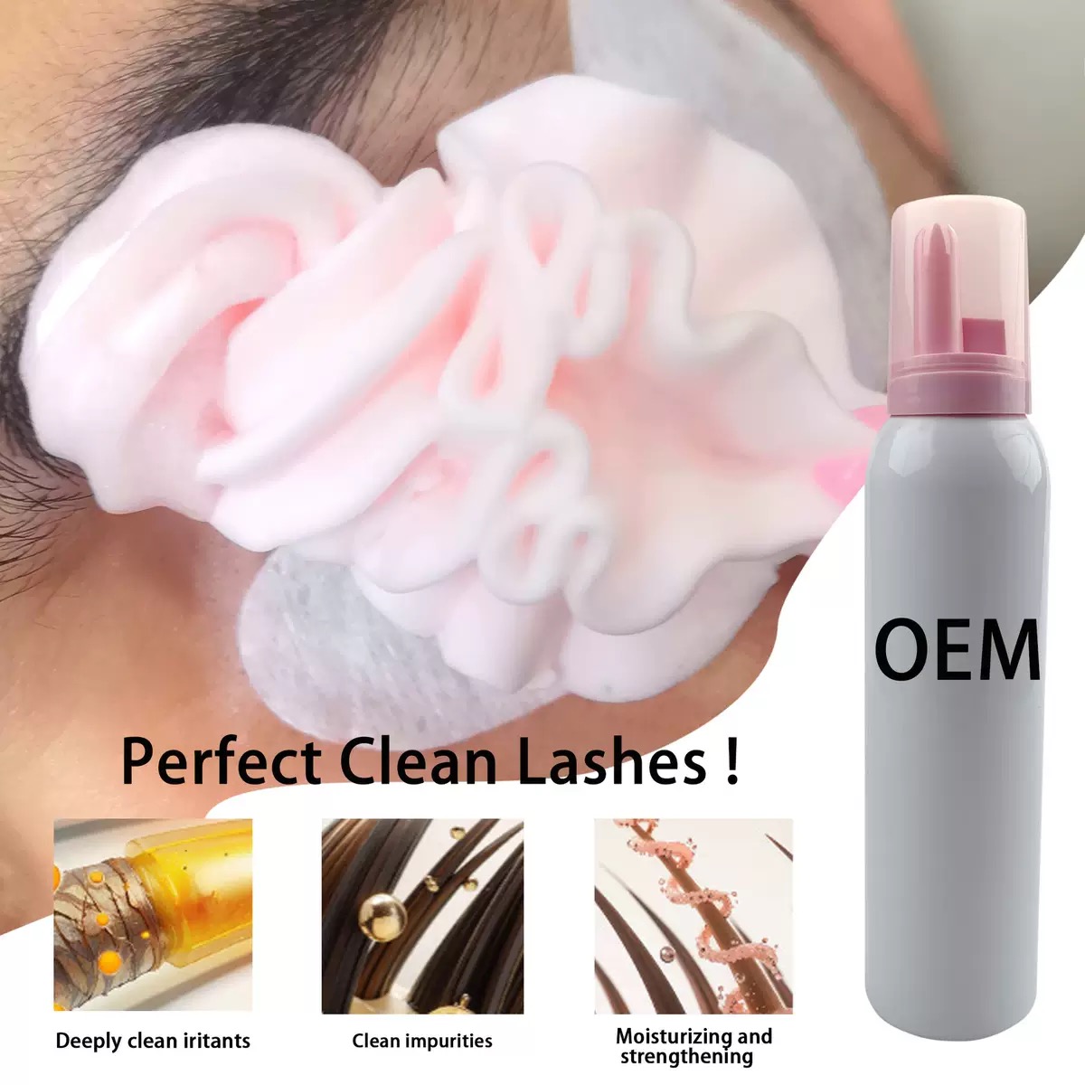 工場卸売カスタム 100 ミリリットルホイップラッシュシャン - Eyelash Extension Glue For Sensitive Eyes のレビューと価格