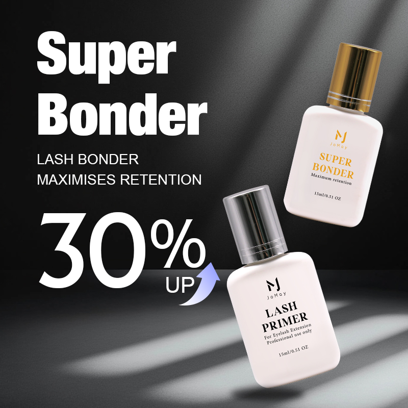 Jomay-まつげエクステ用接着剤,プライマーと接着剤,スー - Eyelash Extension Glue For Sensitive Eyes のレビューと価格