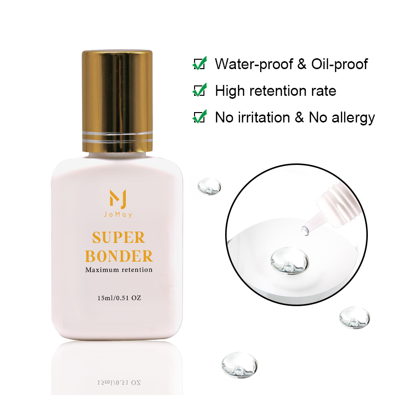 Jomay-まつげエクステ用接着剤,プライマーと接着剤,スー - Eyelash Extension Glue For Sensitive Eyes のレビューと価格