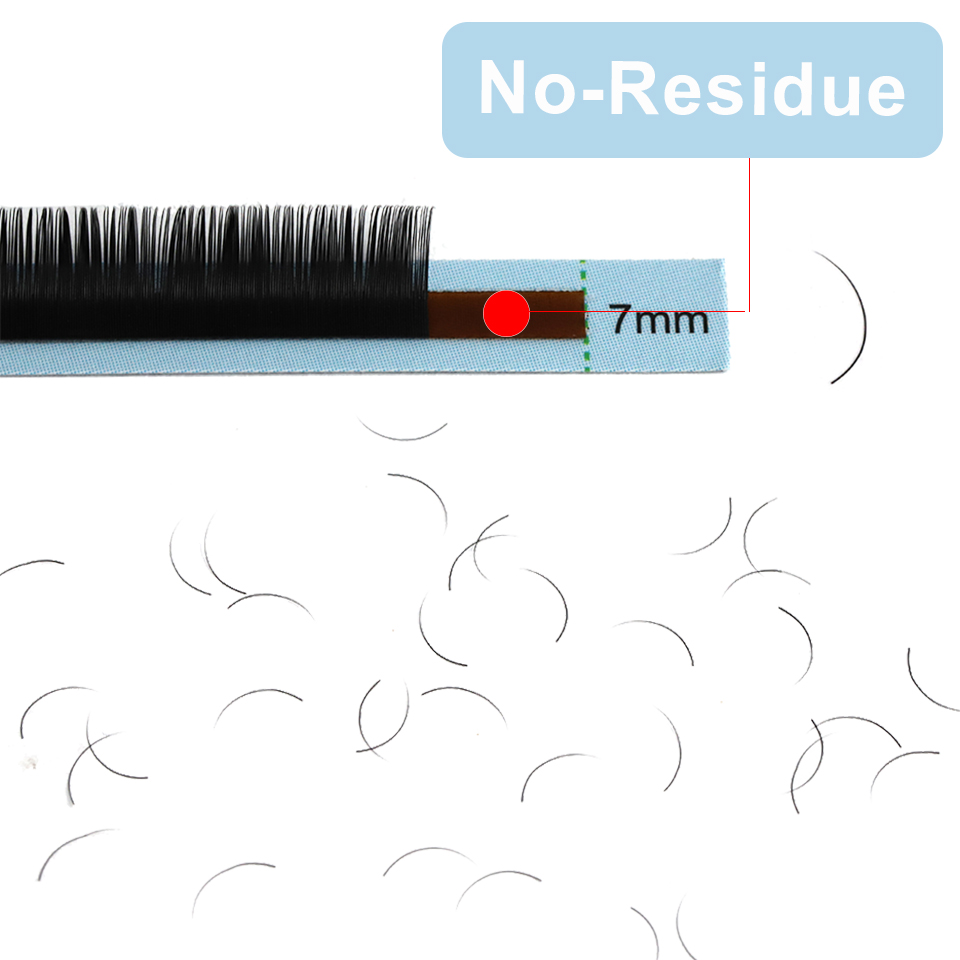 CHAGUUD-つけまつげエクステ,ナチュラル,ショート,5 - Eyelash Extension For Asian Eyes のレビューと価格