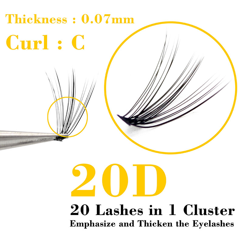 Kimcci 60 バンドルミンクまつげエクステンションナチ - Eyelash Extension For Asian Eyes のレビューと価格