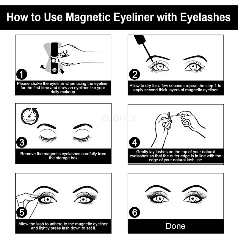 1/2 個黒磁気アイライナー接着剤つけまつげエクステンション - Eyelash Extension Glue For Sensitive Eyes のレビューと価格